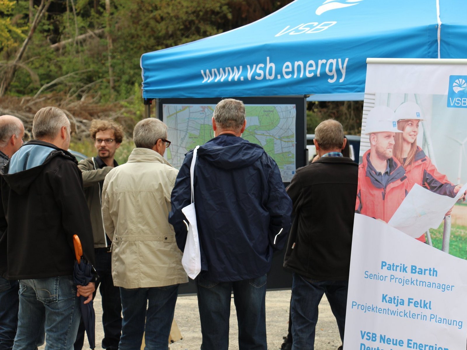 Windparkeinweihung in Trendelburg im Jahr 2018. © VSB-Gruppe